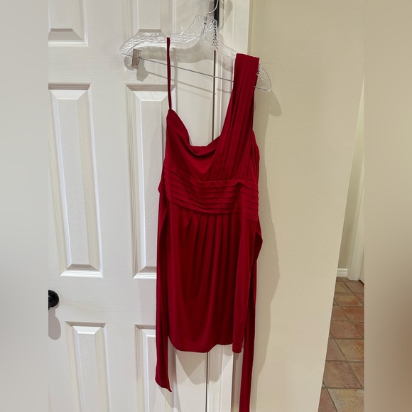 Bcbgeneration red one shoulder dress - Picture 1 of 2